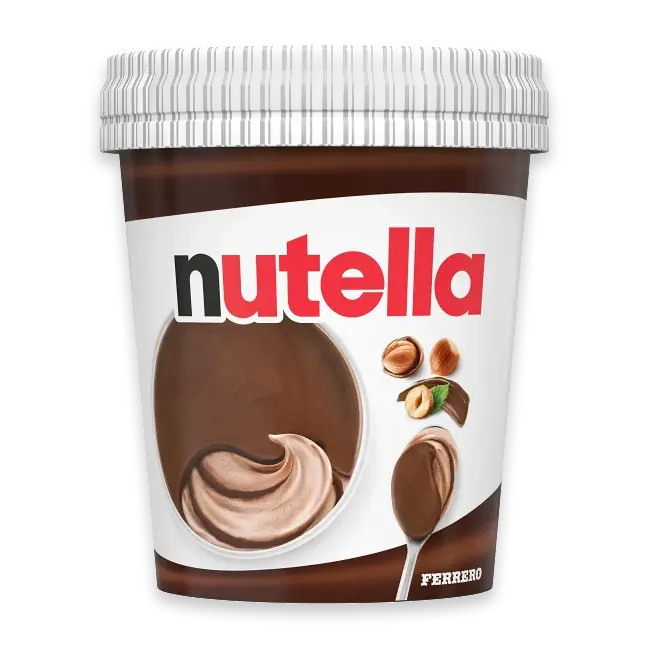Nutella hasselnötsglass 470ml