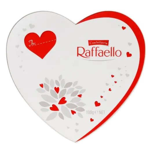 Raffaello Heart Chocolate Gift Box 10 Pieces