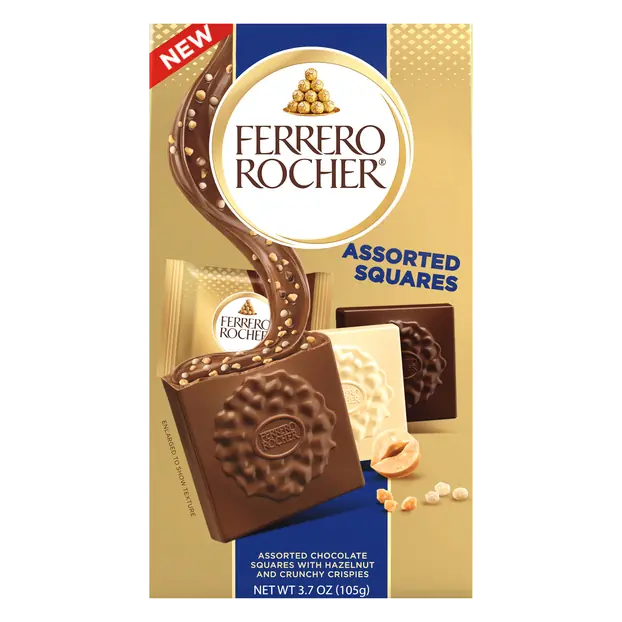 Rocher Assorted Chocolate Squares Candy