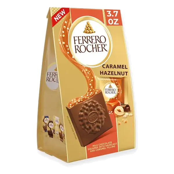 Chocolate Squares, Caramel Hazelnut