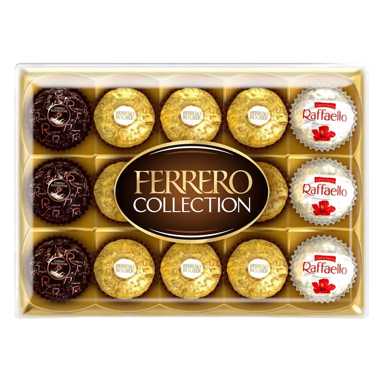 Collection Chocolates Rocher Rondnoir Raffaello