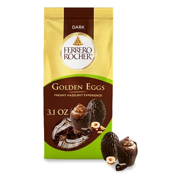 Golden Eggs, Creamy Hazelnut, Dark