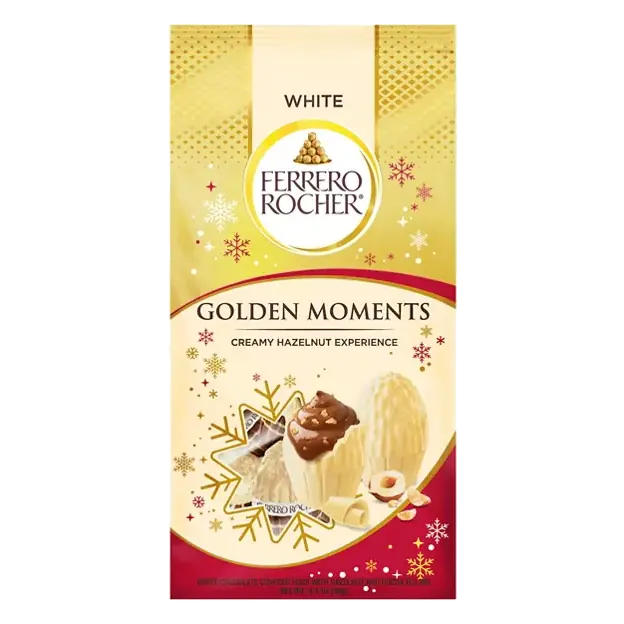 Golden Moments Candy, Chocolate Covered Eggs, White