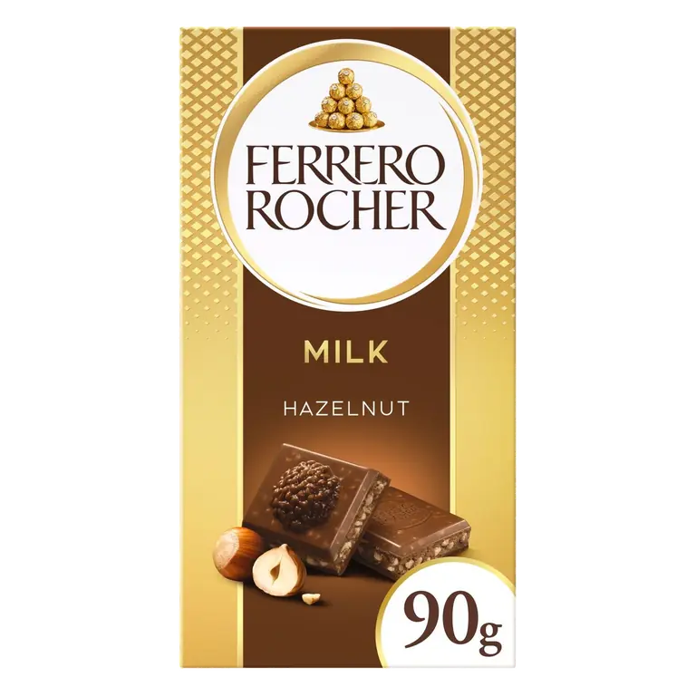 Rocher Milk Chocolate & Hazelnut Bar