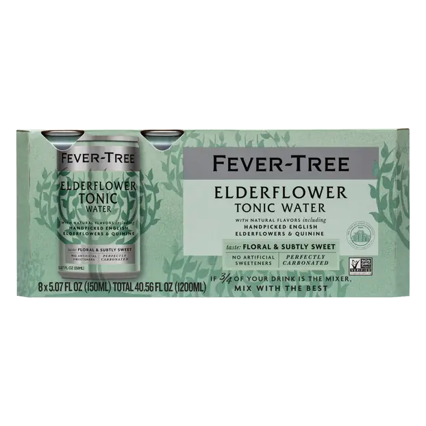 Elderflower Tonic Water - 8 pk
