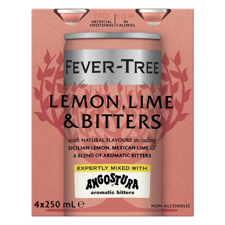 Lemon Lime & Bitters Cans