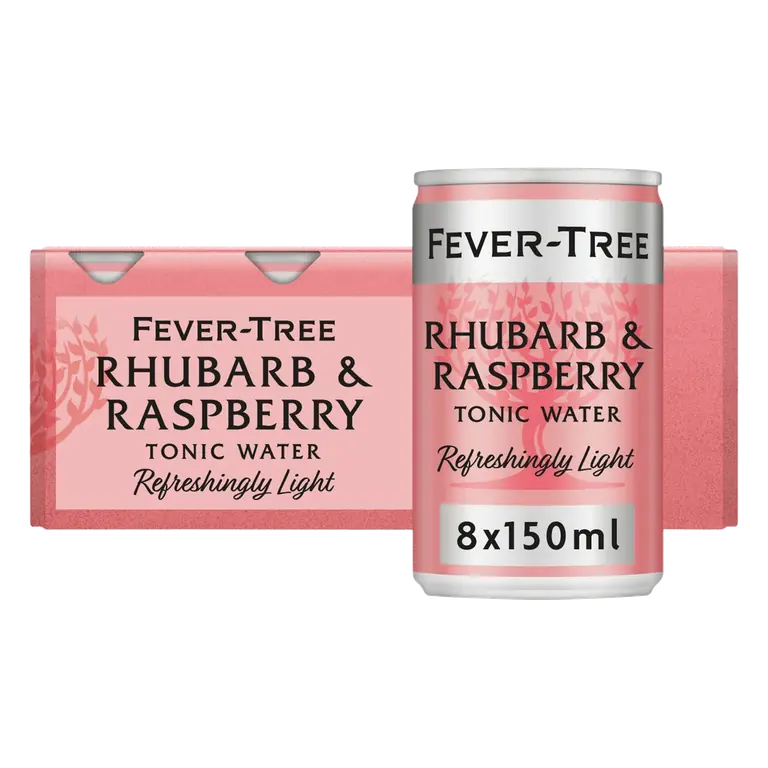 Light Rhubarb & Raspberry Tonic