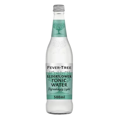 Refreshing Light Elderflower Tonic