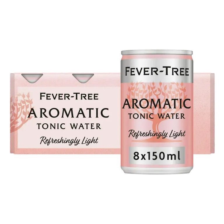 Fever-Tree Refreshingly Light Aromatic Tonic Water 8x150ml