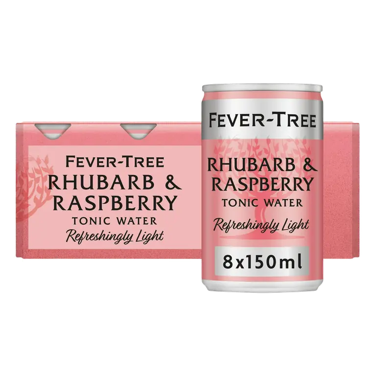 Rhubarb & Raspberry Tonic Water 8x150ml