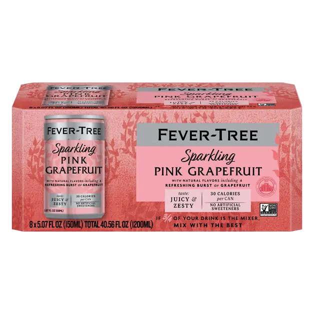 Sparkling Pink Grapefruit Mixer - 8 pk