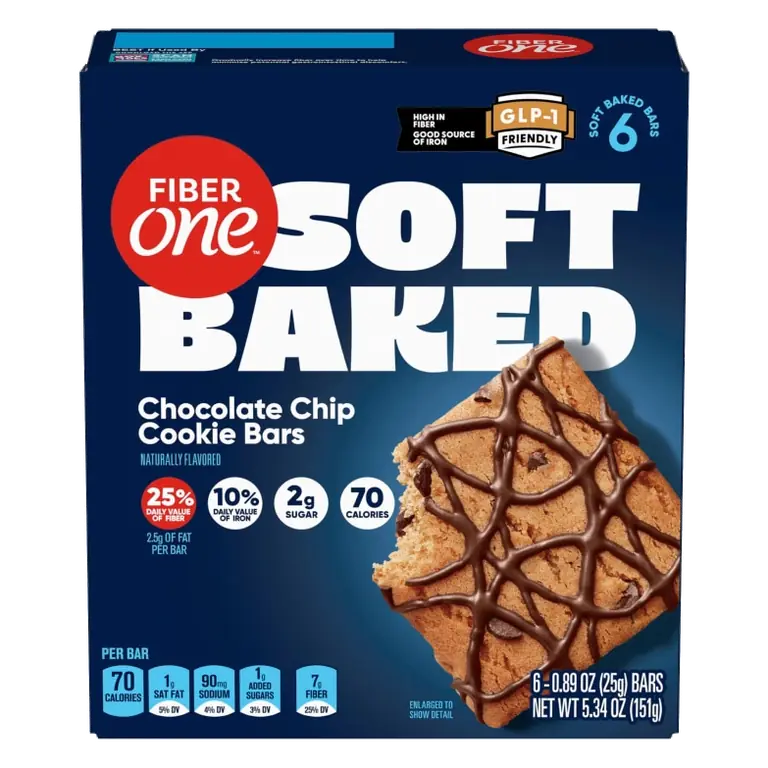 70 Calorie Chocolate Chip Cookie Brownie
