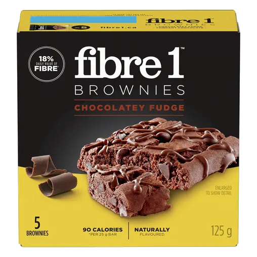 Fiber 1 Brownies Bar Chocolatey Fudge 125 g