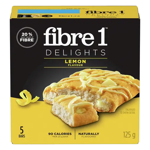 Fibre 1 Bar Delights Lemon Flavour 125 g