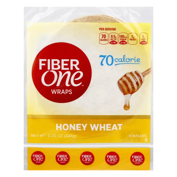 Honey Wheat Wraps - 8 ct