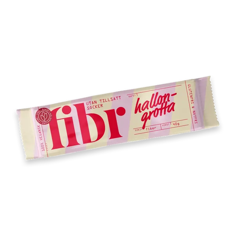 Bar Hallongrotta Glutenfri Nötfri 40g