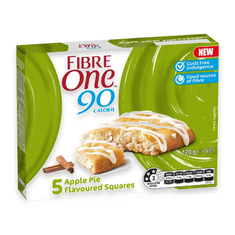 90 Calorie Apple Pie Squares