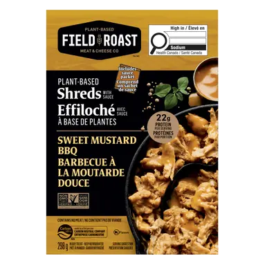 Plant Based Shreds Alternative Meat Sweet Mustard 298 g
