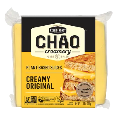 Vegan Slices Creamy Original Chao Creamery