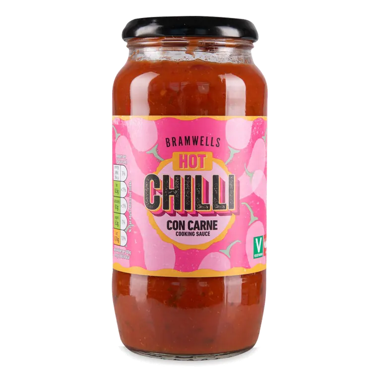Hot Chilli Con Carne Cooking Sauce