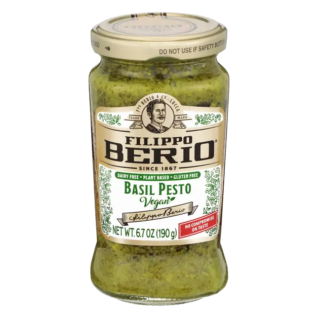 Dairy Free Vegan Basil Pesto Pasta Sauce