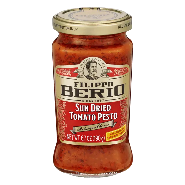 Italian Recipe Sun-Dried Tomato Pesto Pasta Sauce