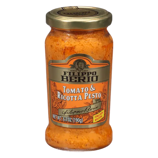 Italian Recipe Tomato & Ricotta Pesto Pasta Sauce