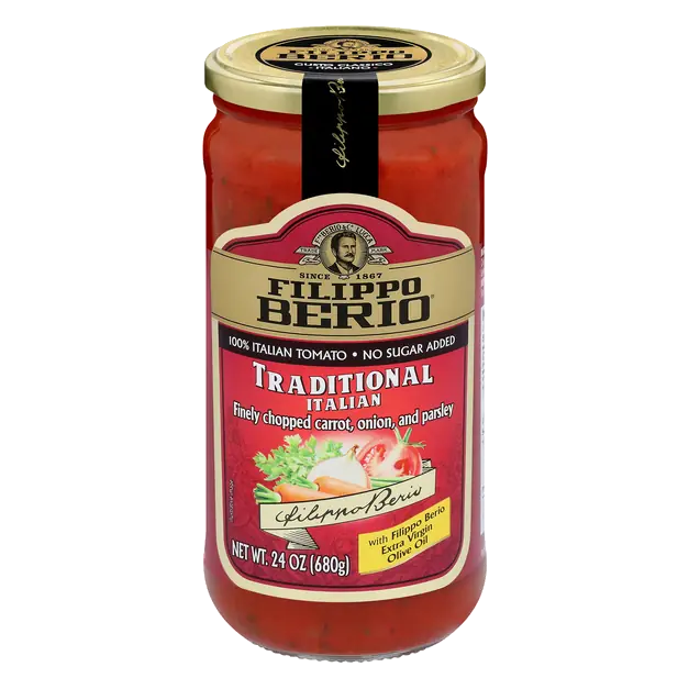 No Sugar Added Traditional Italian Pasta Sauce