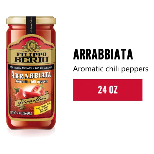 Filippo Berio Pasta Sauce, Arrabbiata