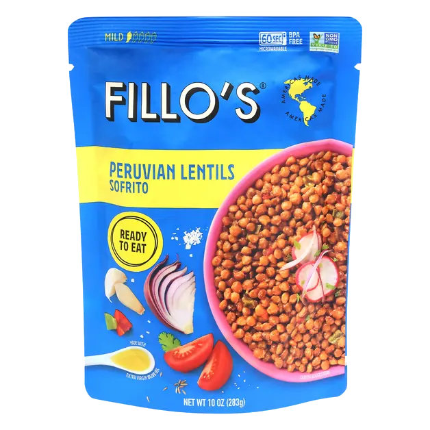 Mild Peruvian Lentils Sofrito