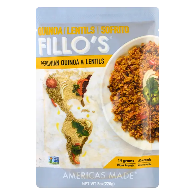 Peruvian Quinoa & Lentils Microwave