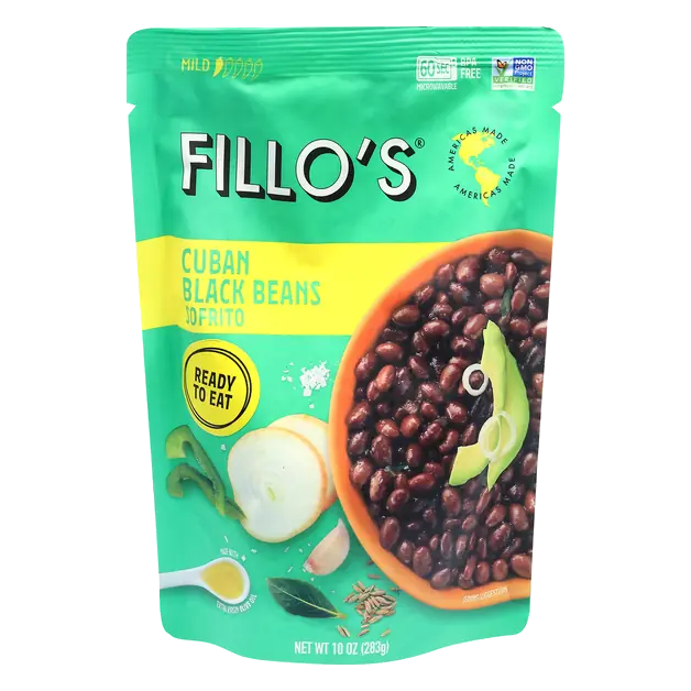 Ready To Eat Mild Cuban Black Beans Sofrito