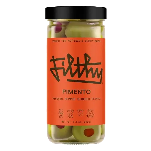 Filthy Pimento Olives, 8.5oz