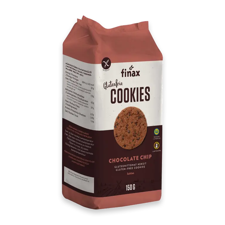 Glutenfria Cookies Choklad