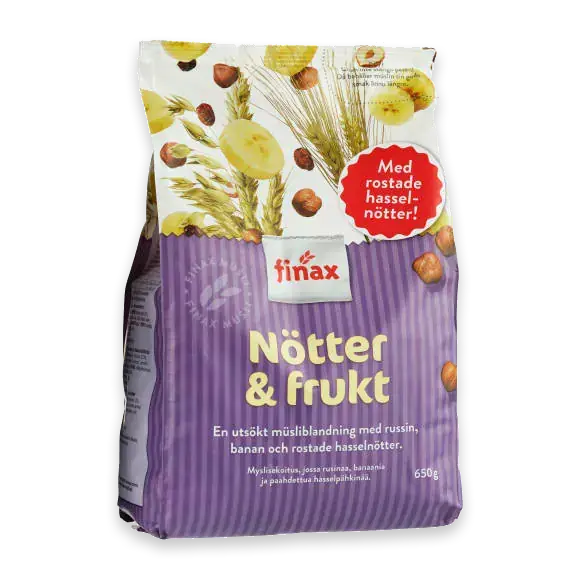 Nötter & Frukt Müsli