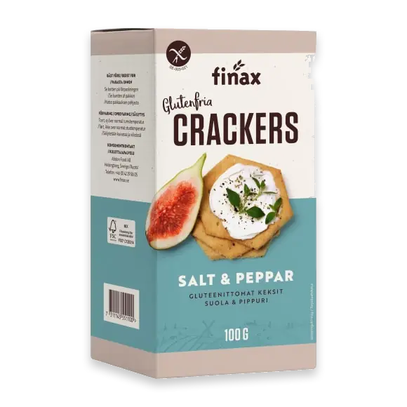 Salt & Pepper Crackers Glutenfri
