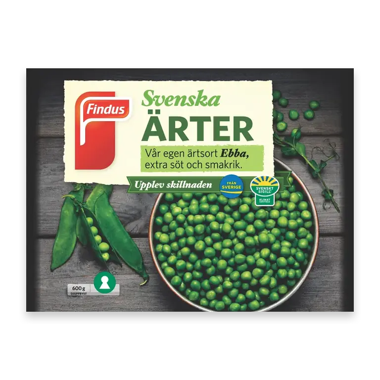Ärter Fryst 600g
