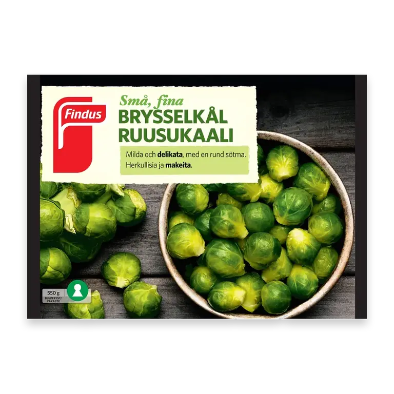 Brysselkål Fryst 550g