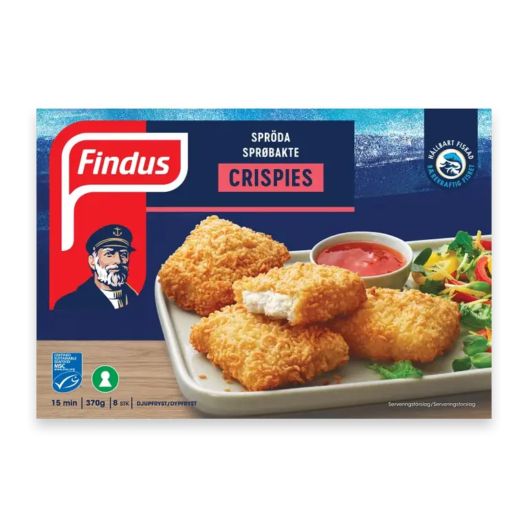 Crispies Fryst 8-p 370g
