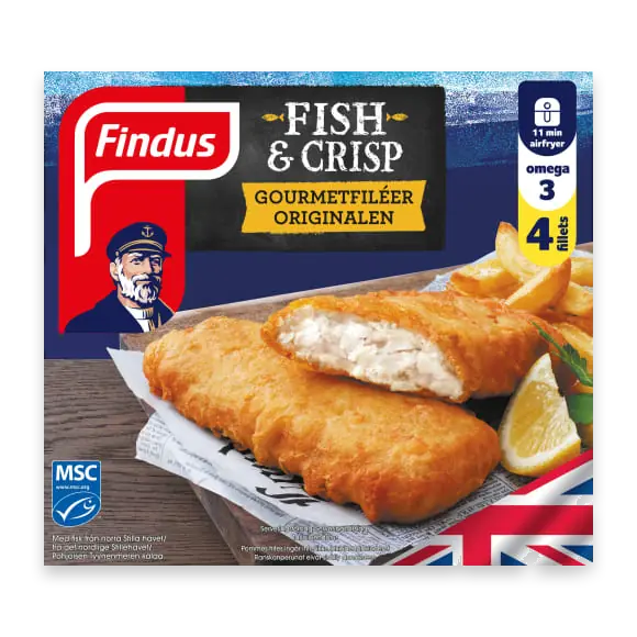Fish & Crisp Gourmetfiléer