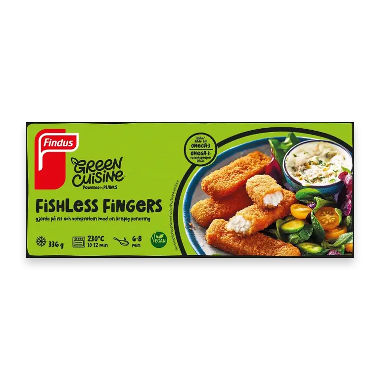 Fishless Fingers Findus 336g