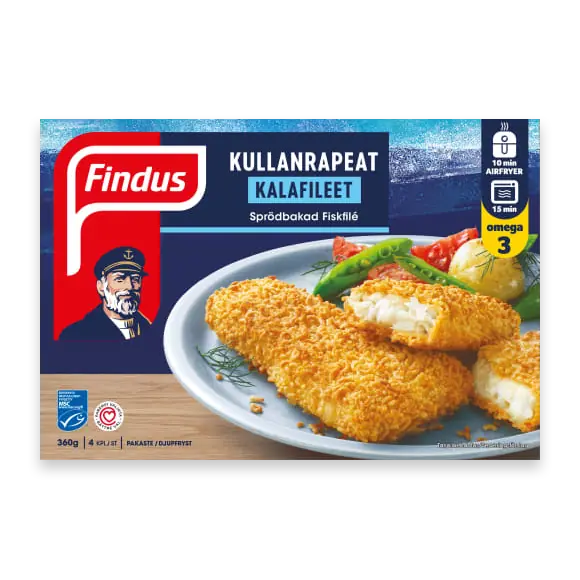 Fiskfilé Sprödbakad