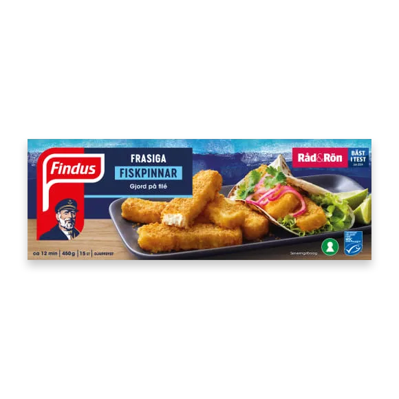Fiskpinnar Frasiga Frysta/15-pack