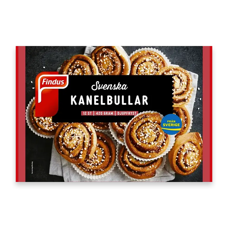 Kanelbullar Fryst 12-p 420g
