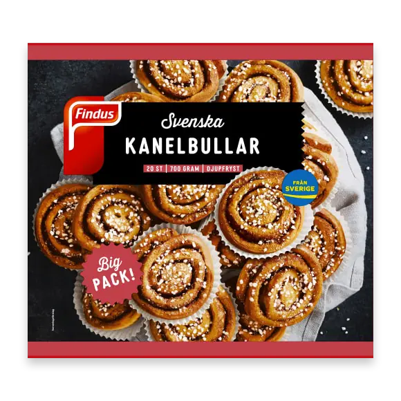 Kanelbullar Frysta/20-pack