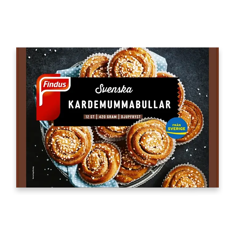 Kardemummabullar Fryst 12-p 420g