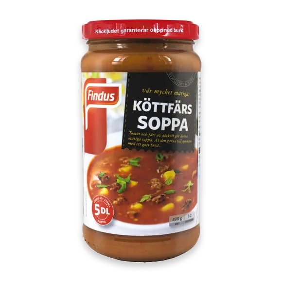 Köttfärssoppa 1-2 Port