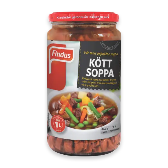 Köttsoppa 3-4 Port