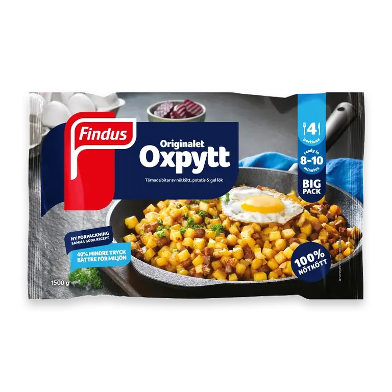 Oxpytt Fryst 1,5kg
