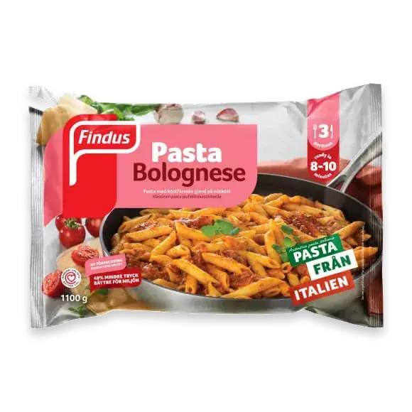 Pasta Bolognes Fryst